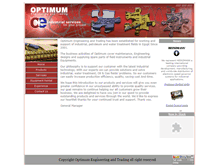 Tablet Screenshot of optimumeng.com